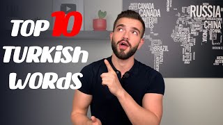 My Top 10 Favorite Turkish Words 🇹🇷 Learn Turkish With Me [upl. by Ynnahc]