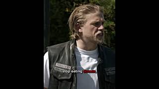 Jax Roasts A Guy  Sons of Anarchy S7E11  shorts [upl. by Rossy]