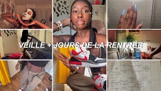 back to school  Je vlog ma rentrée en première 👩🏾‍🏫rentrée 2022 [upl. by Maxey]