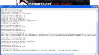 tutoriel vidéo gratuit Malwarebytes AntiMalware [upl. by Pump]