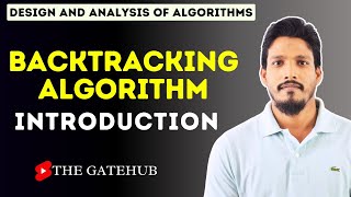 Introduction to Backtracking  Backtracking Algorithm  DAA [upl. by Hilar341]