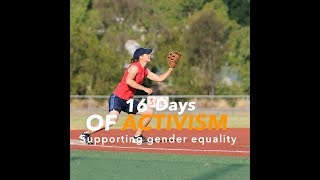 16 Days of Activism  Female participation in sport [upl. by Niwre]