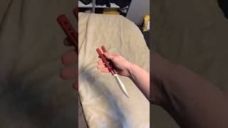 Easy Technical Balisong Tricks  balisong balisongknives butterflyknives knife [upl. by Odrarej]