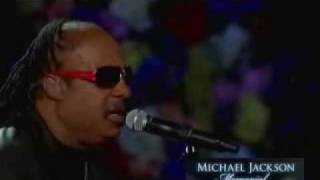 Michael Jackson Memorial Service Stevie Wonder [upl. by Sioux]