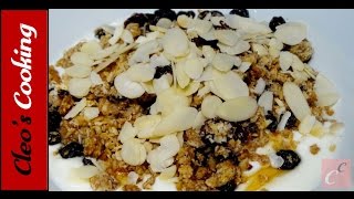 Homemade Granola Recipe How to Make Granola [upl. by Agatha]