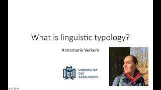 What is linguistic typology [upl. by Oneida369]