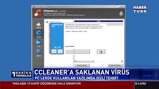 CCLEANERa saklanan virüs [upl. by Hajidahk337]