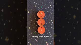 Compte à rebours avant Noël 🎅 décoration de Noël 🎅 Bonhomme de neige avec des bougies⛄️ [upl. by Nyra]