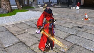 「FINAL FANTASY XIV」Eureka Anemos Weapons kikuichimonji Anemos Obtained SAMURAI PS4 Pro [upl. by Strade242]