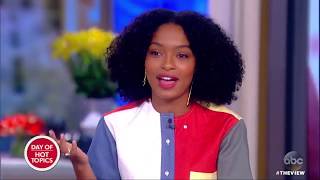 Yara Shahidi Talks Tackling Hard Topics In Grownish  The View [upl. by Bibbye]