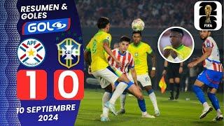 Brasil x Paraguay 10 Resumen Completo  GOL CARACOL [upl. by Akla939]