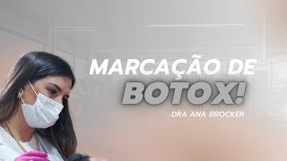 Marcação de botox na testa [upl. by Ymerrej]