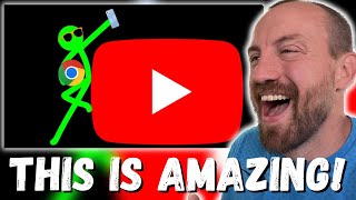 THIS IS AMAZING Alan Becker Green’s Channel – Influencer Arc Ep 1 FIRST REACTION [upl. by Atikcir375]