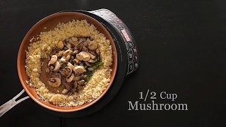 Low Carb Chicken amp Mushroom Risotto [upl. by Garceau891]