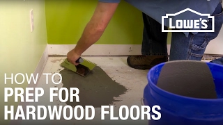 How to Prep Subfloor for Hardwood [upl. by Enaj]