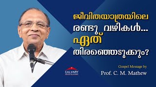 Prof CM Mathew  Gospel Message  Calvary Prayer Fellowship  14 11 2024 [upl. by Andrus]