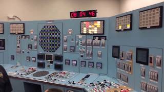 Nuclear Power Plant Simulator Tour  Richard Scrams the plant [upl. by Treat]