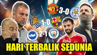 MAN UNITED LUPA CARA KALAH ARSENAL CHELSEA IMBANG BARCELONA DAN MAN CITY KOMPAK MASUK GOA WKWKWK [upl. by Etterraj]