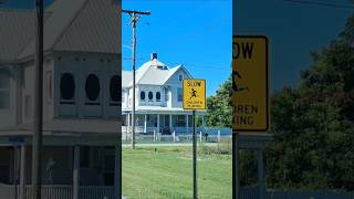 Old Beautiful Victorian House w Wraparound Porch amp White Picket Fence shorts victorian house IL [upl. by Elletsirhc]