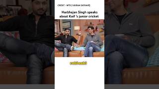 Kaif kaa khauf in junior cricket harbajansingh kaif shorts [upl. by Hennahane]