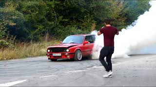 BMW E30 325i M50TUB25 BURNOUT [upl. by Netneuq254]