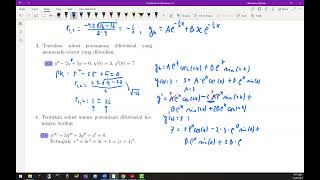 2024 MA1201 Matematika 2A K02 K07 20032024 Tutorial 4 [upl. by Arvo]