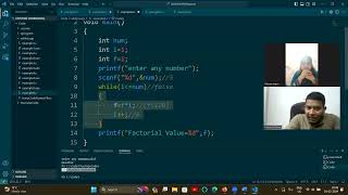 C Programming  Factorial Value  Demo Videos  cprogramming factorial coding 369 mptechonline [upl. by Annam]