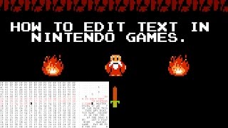 How to Edit Text in Nintendo Games  NES Hacking Part 4 [upl. by Santiago244]