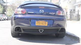 HKS HiPower Exhaust RX8 [upl. by Mailliwnhoj]