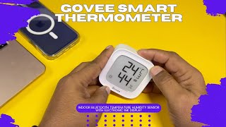 Govee WiFi Thermometer Hygrometer H5103 [upl. by Comethuauc]