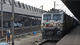 Furious 130 kmph Aggression with WAP5LHB Train12019 Up HOWRAH RANCHI Shatabdi ExpressPart 1 [upl. by Sikko871]