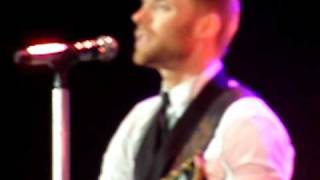 Ronan Keating  Talking about Stephen Gately  In This Life  Brighton Centre 060310 [upl. by Carpet]