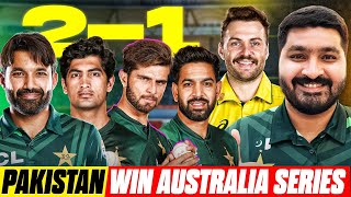 Pakistan beat Australia in the ODI Series By 21  Muhammad Rizwan  Shaheen Afridi  Haris Rauf [upl. by Annotahs]