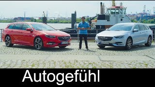 Opel Insignia Sports Tourer FULL REVIEW test allnew neu Vauxhall Insignia B OPC line [upl. by Oralla]