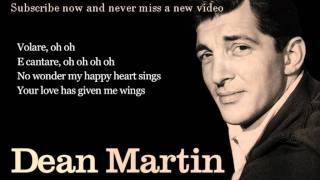 Dean Martin  Volare  Lyrics [upl. by Znerol563]