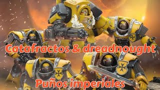 Anuncio dreadnought y catafractos puños imperiales Joytoy herejía de Horus [upl. by Call822]