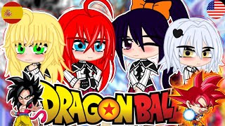 The High School DxD girls react to Goku °🇪🇸🇺🇸° [upl. by Enitselec]