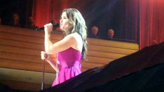 Idina Menzel Defying Gravity  Toronto November 17 2011 [upl. by Fortuna]