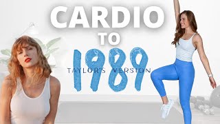 1989 TAYLOR SWIFT WORKOUT  Beginner Cardio  No Repeat Exercises  WarmUp  Cool Down [upl. by Ocinom]