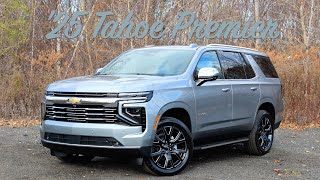 2025 Chevrolet Tahoe Premier  Full Features Review [upl. by Velleman]