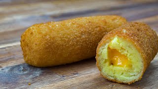 Croquettes de pomme de terre cœur fondant au fromage [upl. by Rooney]