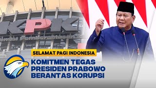 Prabowo Tak Ada Kompromi Perang Lawan Korupsi [upl. by Tekcirk]