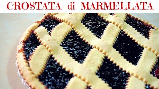 CROSTATA DI MARMELLATA senza glutine e burro  Polvere di Riso [upl. by Handy]