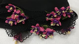 2023 SİPARİŞ REKORU KIRAN çeyizlik İĞNE OYASI 🌺 Needle lace stich oya modelleri [upl. by Hetti443]