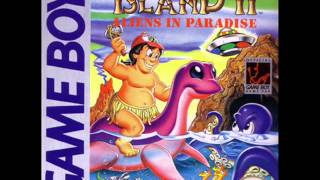 Adventure Island II Aliens in Paradise  Game Over [upl. by Gallard]