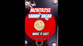 MONTROSE SAMMY HAGAR Make It Last red vinyl fridaymusic sammyhagar montrose vanhalen new music [upl. by Alves]