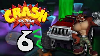 BEM VINDOS A ASTROLAND  Crash Tag Team Racing 100 Parte 6 [upl. by Cloe]