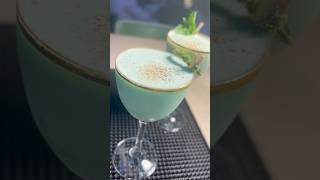 How To Make The Grasshopper cocktail youtubeshorts drink bartender [upl. by Pavia]