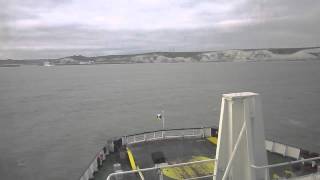 White Cliffs of Dover from the Ferry [upl. by Vtehsta]