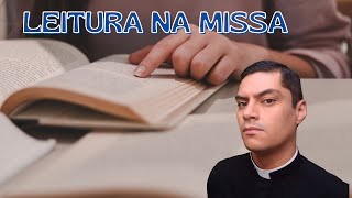 COMO FAZER LEITURAS NA MISSA [upl. by Laine228]